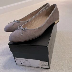JCREW SUEDE FLATS, EXCELLENT CONDITION, 7.5M, Warm Fig